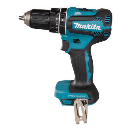 Makita DHP 485 Z Akku Schlagbohrschrauber 18 V 50 Nm Brushless 22 tlg Bit Set ohne Akku ohne Ladegeraet 1 - toolbrothers