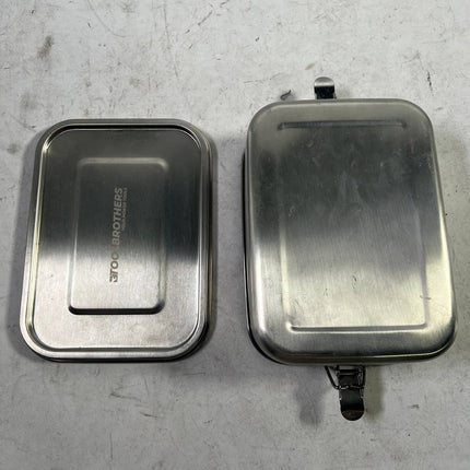 Toolbrothers Fan Edelstahl Brotdose mit Trennfaechern und Edelstahldeckel 1200 ml Neuwertig 2 - toolbrothers