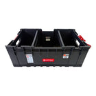 Qbrick System ONE Box 1 0 Plus Stapelbehaelter 576 x 359 x 237 mm 35 l stapelbar alte Version ohne Gewindeeinsaetze 0 - toolbrothers