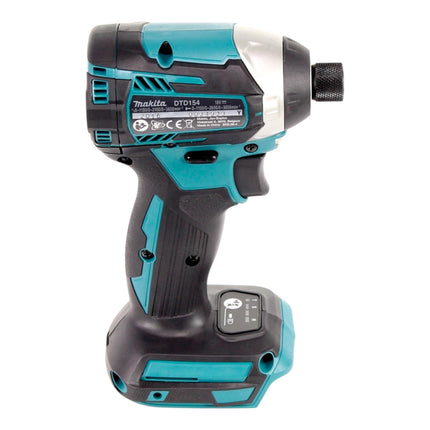 Makita DTD 154 RG Akku Schlagschrauber 18 V 175 Nm 1 4 Brushless 2x Akku 6 0 Ah Ladegeraet 4 - toolbrothers