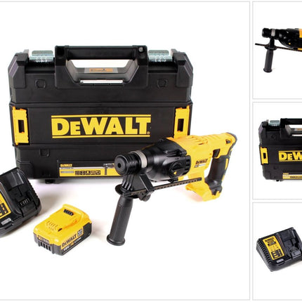 DeWalt DCH 133 M1 Akku Kombihammer 18V 2,6J SDS plus Brushless + 1x Akku 4,0Ah + Ladegerät + TSTAK - Toolbrothers