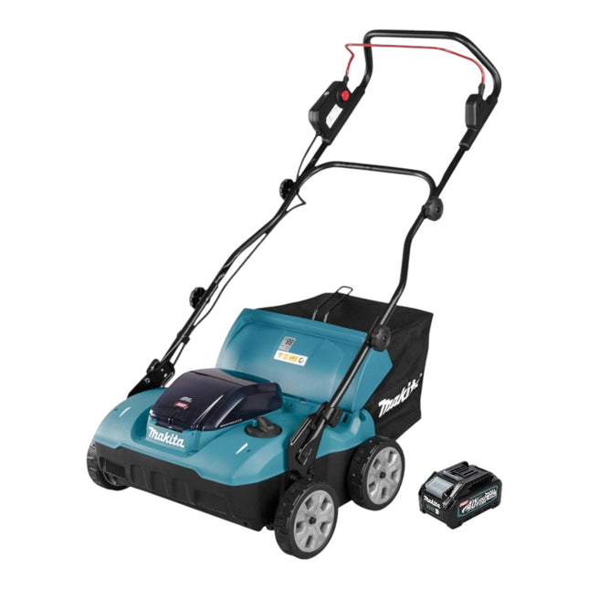 Makita UV 001 GM1 Akku Vertikutierer 40 V max XGT 38 cm 50 l Brushless 1x Akku 4 0 Ah ohne Ladegeraet 0 - toolbrothers