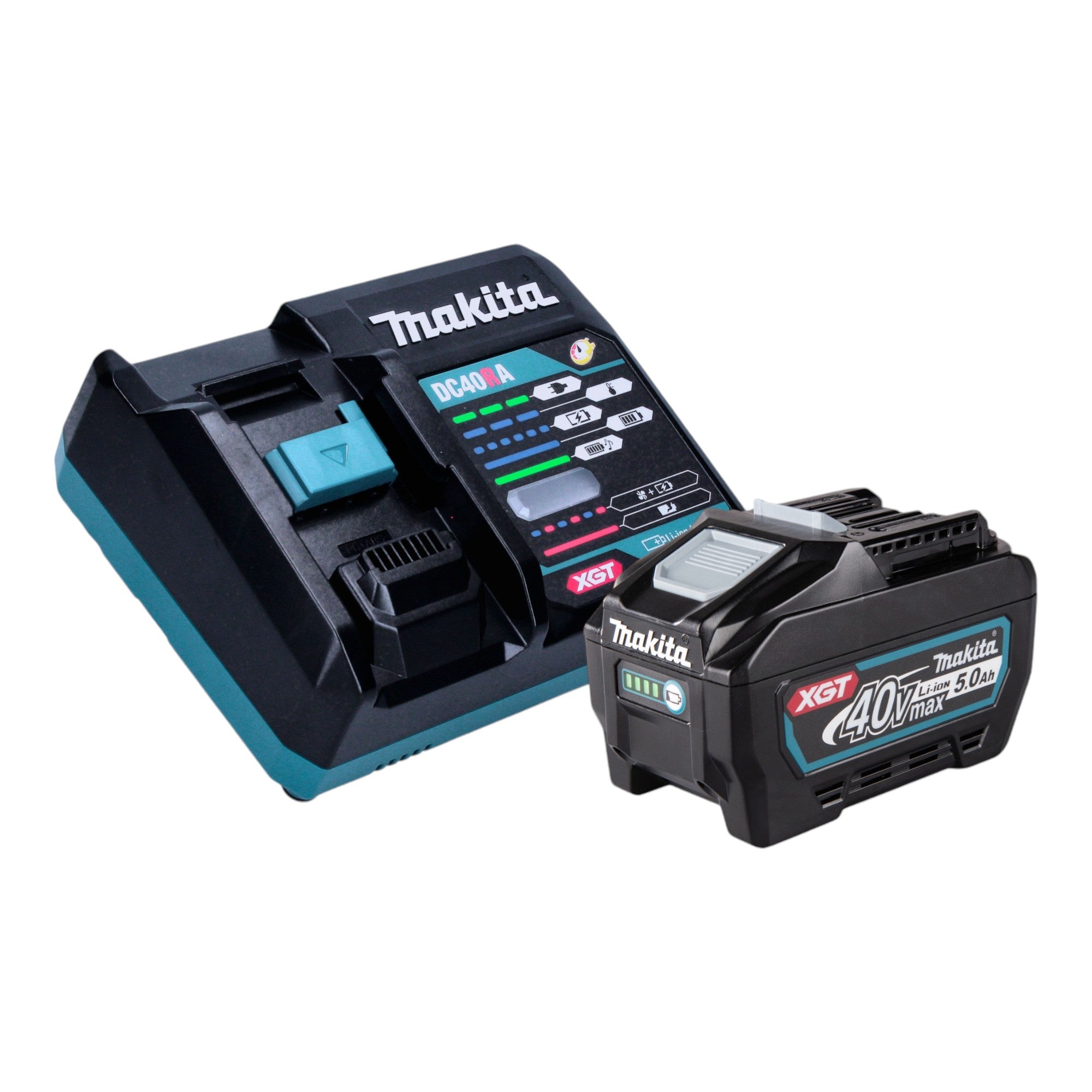 Makita UV 001 GT101 Akku Vertikutierer 40 V max XGT 38 cm 50 l Brushless 1x Akku 5 0 Ah Ladegeraet 4 - toolbrothers