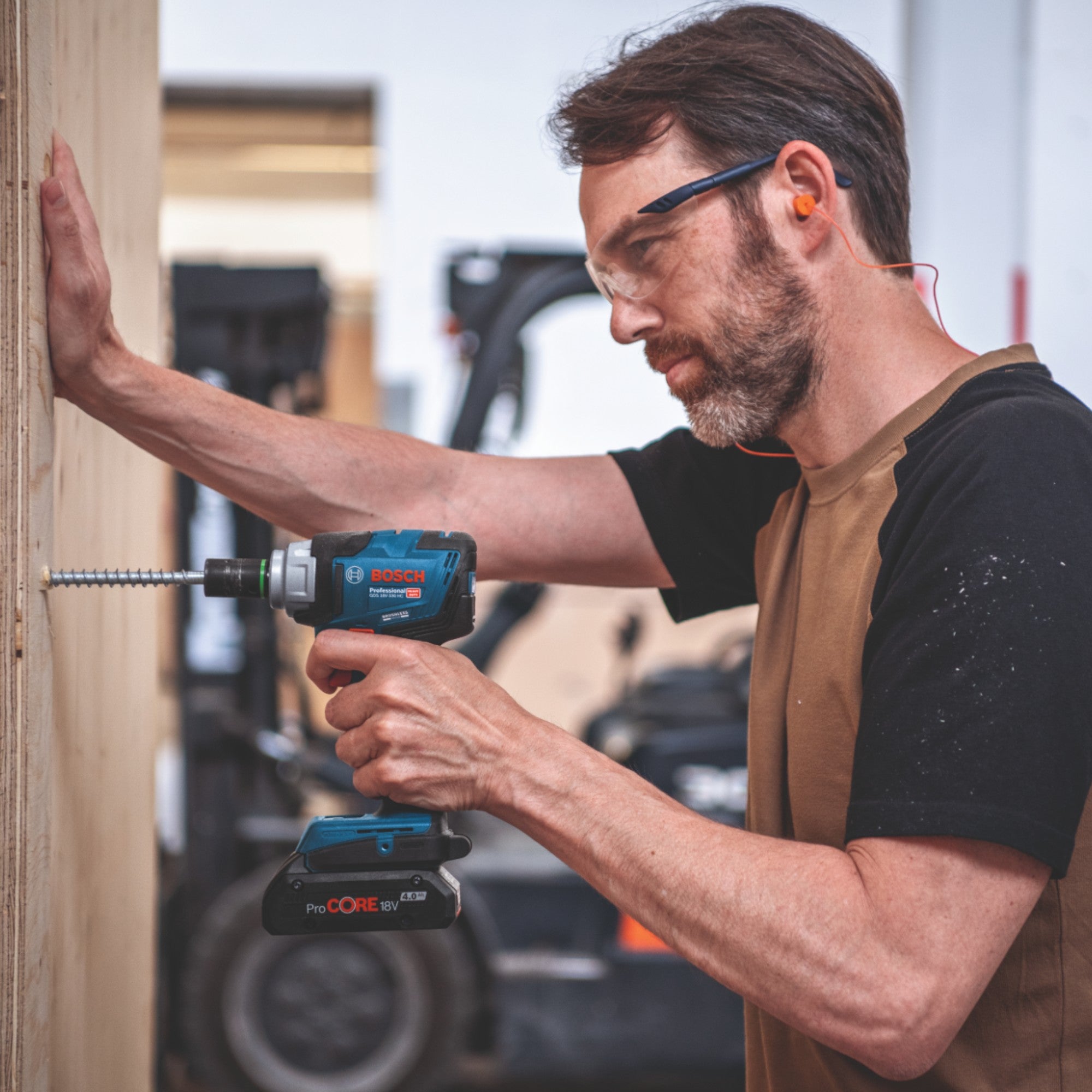 Bosch GDS 18V 330 HC Professional Akku Schlagschrauber 18 V 330 Nm 1 2 Brushless 1x ProCORE Akku 4 0 Ah Ladegeraet 3 - toolbrothers