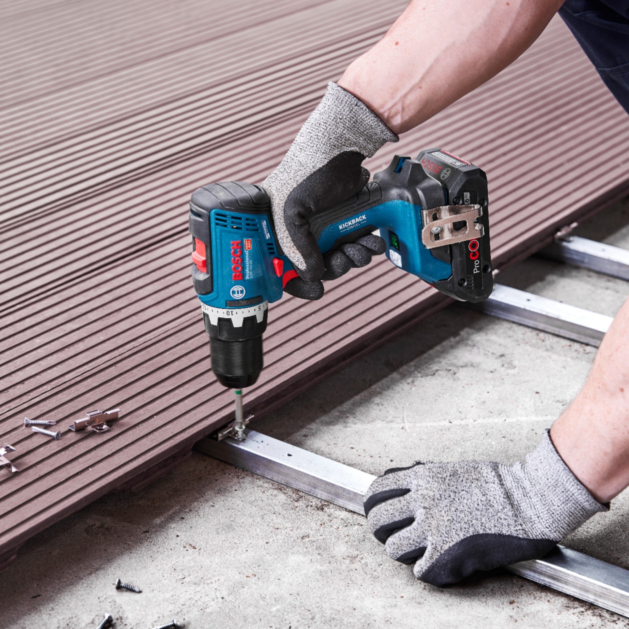Bosch GSR 18V 65 Professional Akku Bohrschrauber 18 V 63 Nm Brushless 1x Akku 4 0 Ah Ladegeraet 3 - toolbrothers
