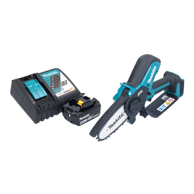 Makita DUC 101 RM01 Akku Astsaege 18 V 10 cm Brushless 1x Akku 4 0 Ah Ladegeraet 0 - toolbrothers
