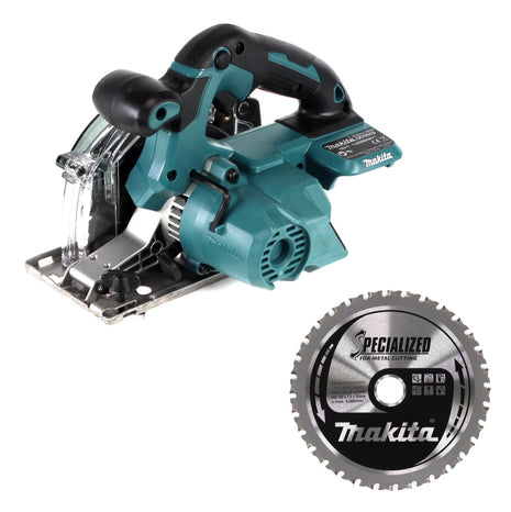 Makita DCS 553 Z Akku Metallhandkreissäge 18 V 150 mm Brushless + 2x Sägeblatt für Metall - ohne Akku, ohne Ladegerät - Toolbrothers