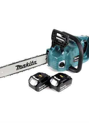 Makita DUC 405 M2 Akku Kettensäge 36V ( 2x18V ) Brushless 40 cm + 2x 4,0 Ah Akku - ohne Ladegerät - Toolbrothers