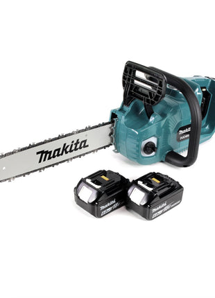 Makita DUC 405 G2 Akku Kettensäge 36V ( 2x18V ) Brushless 40 cm + 2x 6,0 Ah Akku - ohne Ladegerät - Toolbrothers