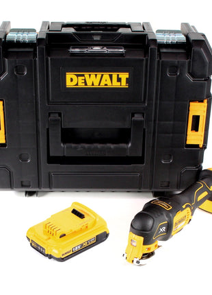 DeWalt DCS 355 NT Akku Oszillierer 18V Brushless Solo + 1x Akku 2,0Ah + TSTAK - ohne Ladegerät - Toolbrothers