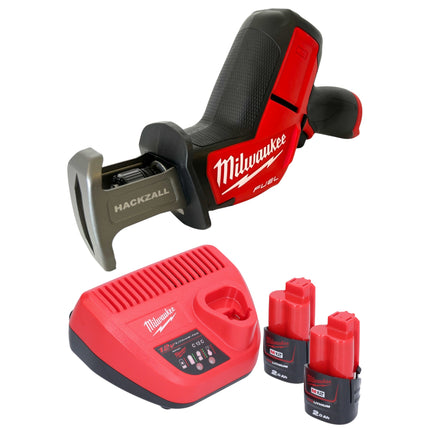 Milwaukee M12 CHZ 202 Akku Saebelsaege 12 V Brushless 2x Akku 2 0 Ah Ladegeraet 0 - toolbrothers