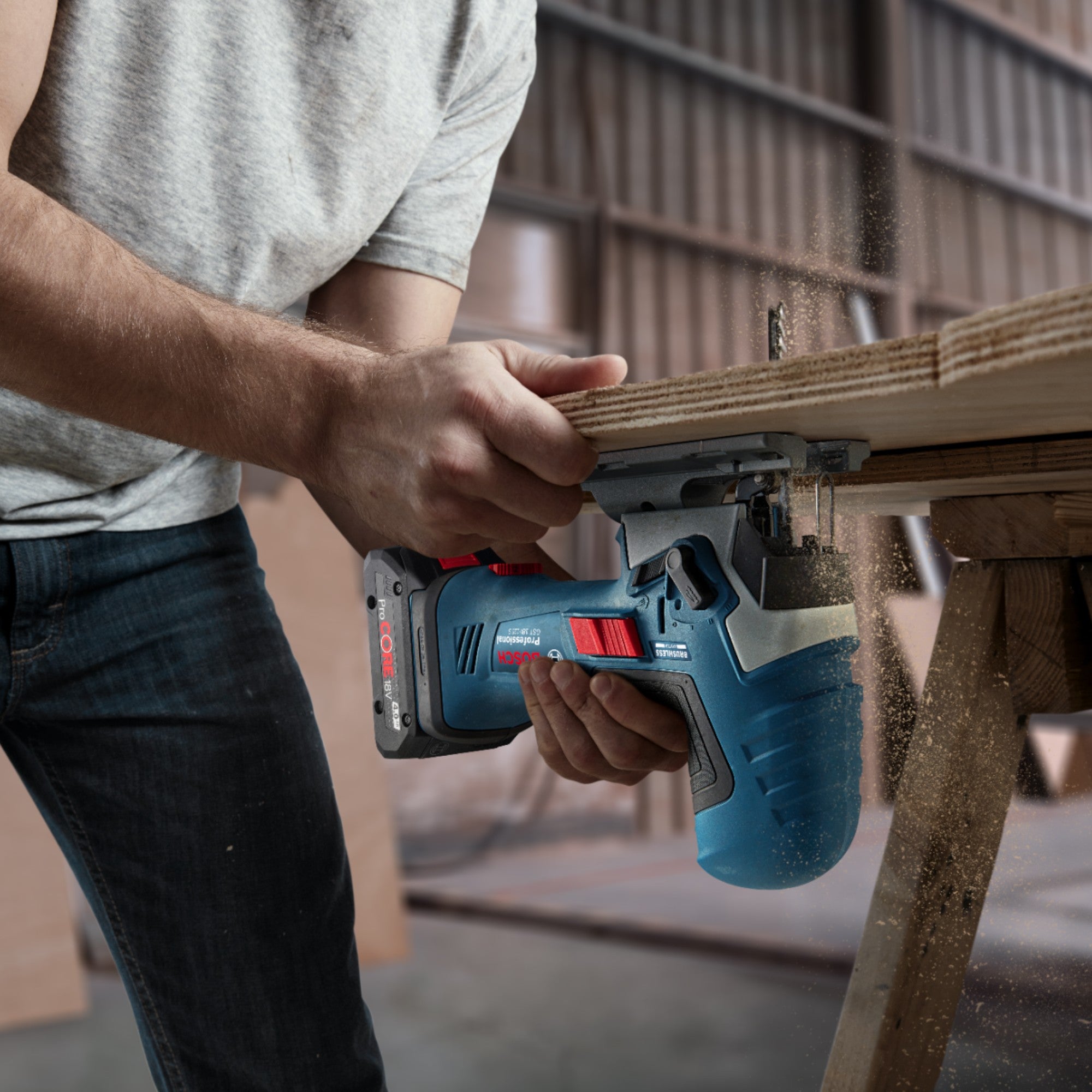 Bosch GST 18V 125 S Professional Akku Stichsaege 18 V 125 mm Brushless 2x ProCORE Akku 4 0 Ah Ladegeraet 4 - toolbrothers
