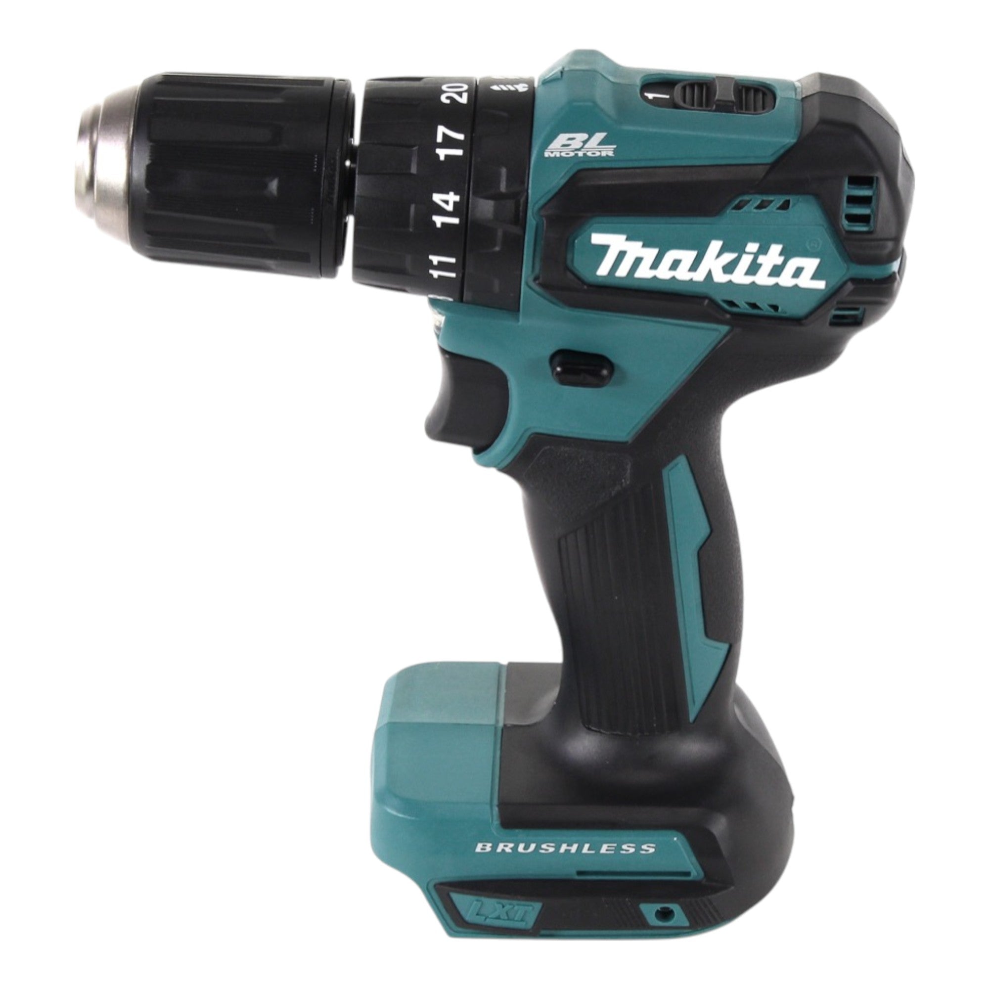 Makita DHP 483 Z Akku Schlagbohrschrauber 18 V 40 Nm Brushless 102 tlg Bit Bohrer Set ohne Akku ohne Ladegeraet 1 - toolbrothers