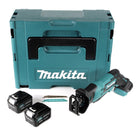 Makita JR 103 DMJ Säbelsäge 10,8V Reciprosäge im Makpac + 2x 4,0 Ah Akku - ohne Ladegerät - Toolbrothers