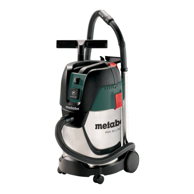 Metabo ASA 30 L PC Inox Nass und Trockensauger 1250 W 30 l 602015000 Staubklasse L 0 - toolbrothers