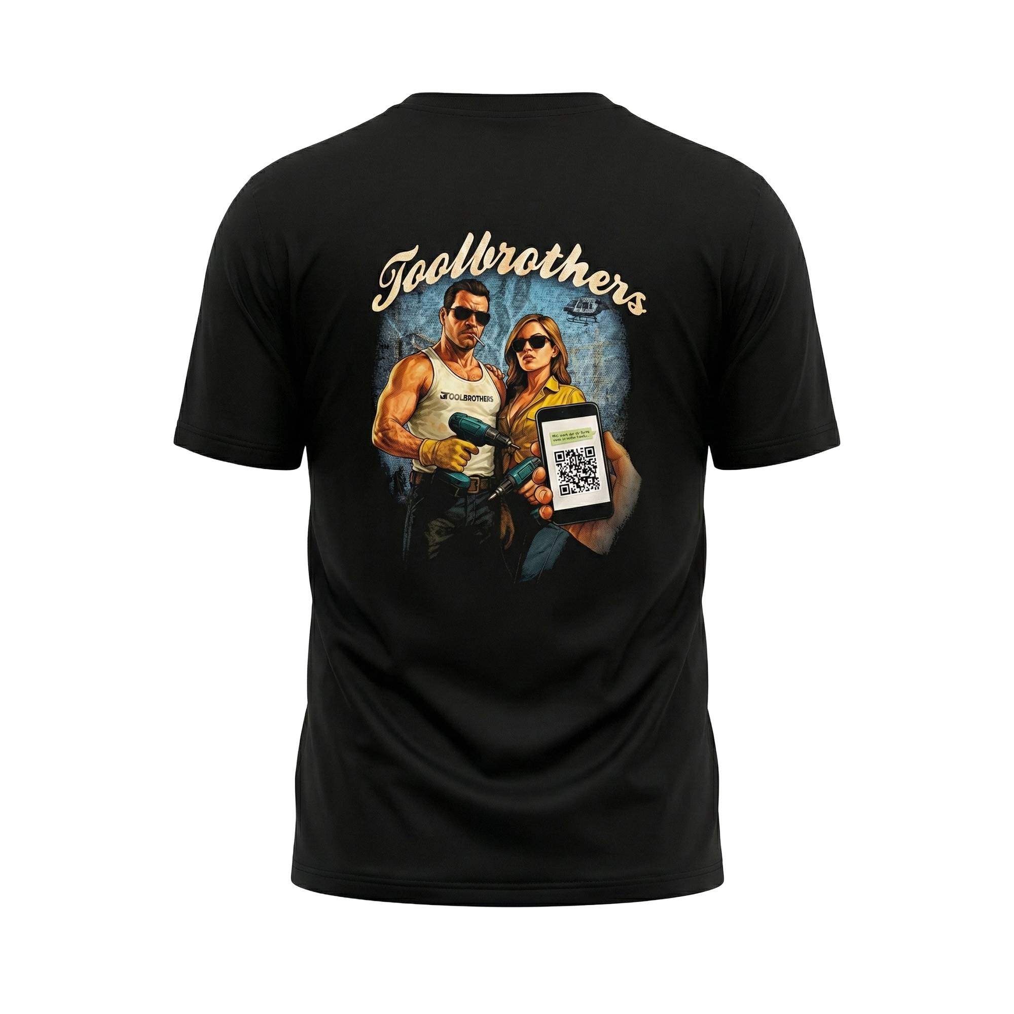 Toolbrothers Fan Shirt Simple Black Groesse S 0 - toolbrothers