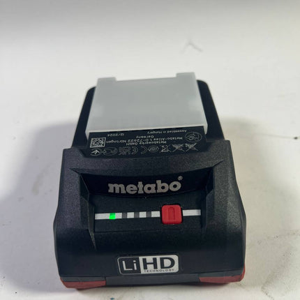 Metabo LiHD Akkupack 18 V 4 0 Ah Li Ion Akku 625367000 CAS Sys Neuwertig 3 - toolbrothers