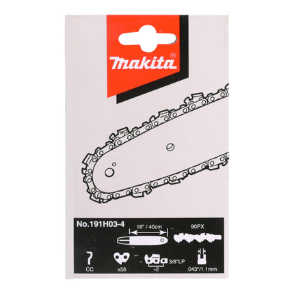 Makita 90PX Saegekette 3 8 1 1 mm 40 cm 56 TG 191H03 4 Ersatzteil fuer DUC 307 353 UC 011 G 012 G 015 G 016 G 4041 A 1 - toolbrothers