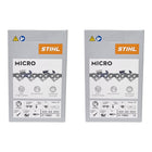 Stihl 2x 3 8 Picco Micro Mini 3 PMM3 Saegekette 40 cm 3 8 P 1 3 mm 55 TG 2 Stueck 2x 36100000055  0 - toolbrothers