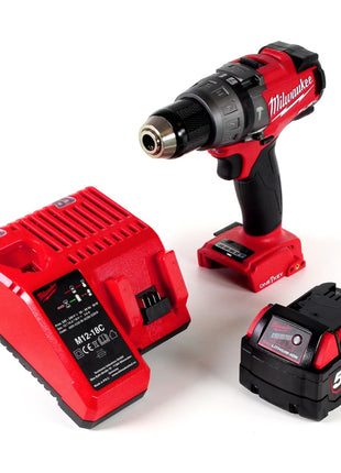 Milwaukee M18 ONEPD-501C Li-Ion Akku Schlagbohrschrauber mit innovativer One Key Bluetooth Funktion + 1x B5 5,0 Ah Akku + Ladegerät - Toolbrothers