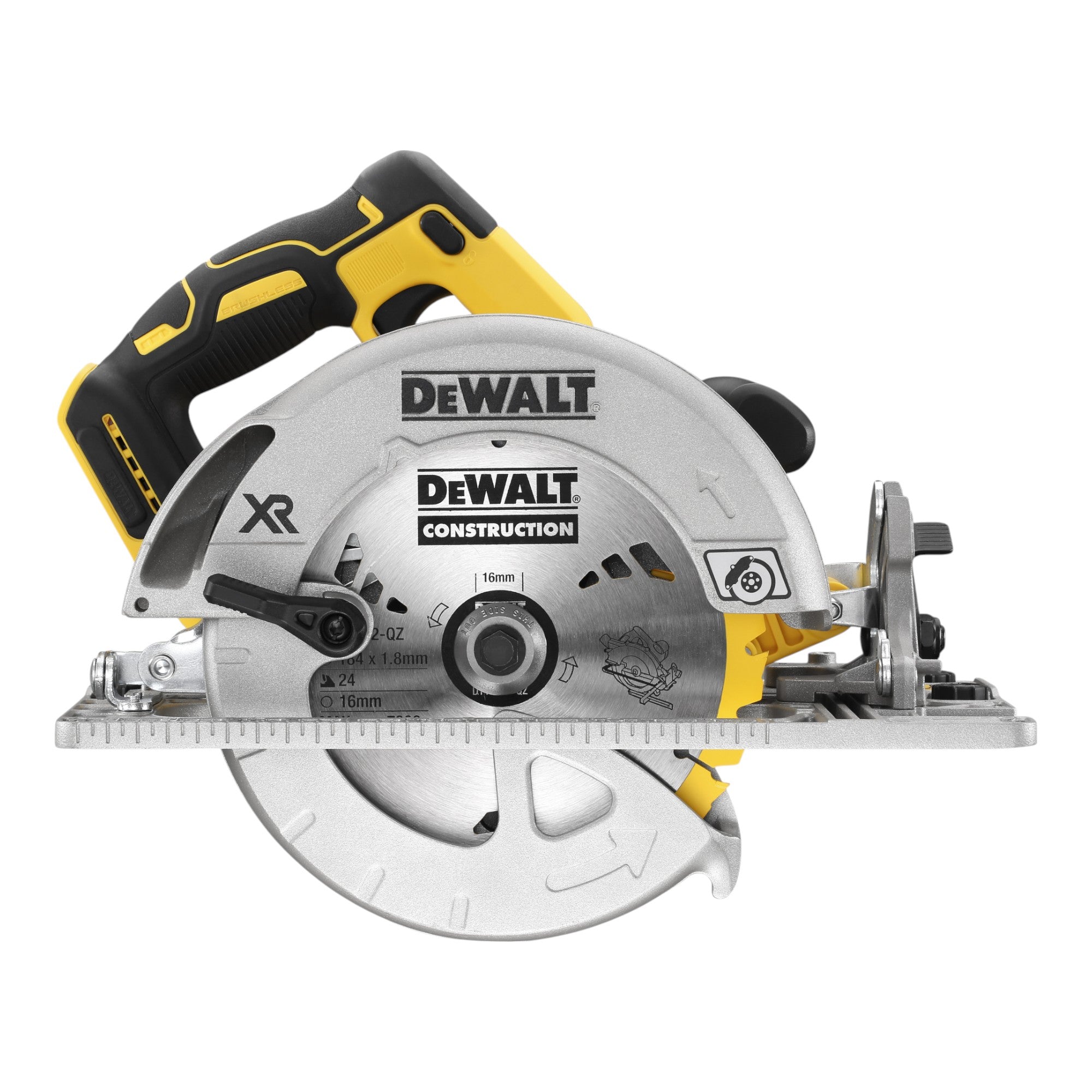 DeWalt DCS 572 H1 Akku Handkreissaege 18 V 184 mm Brushless 1x Powerstack Akku 5 0 Ah Ladegeraet 3 - toolbrothers