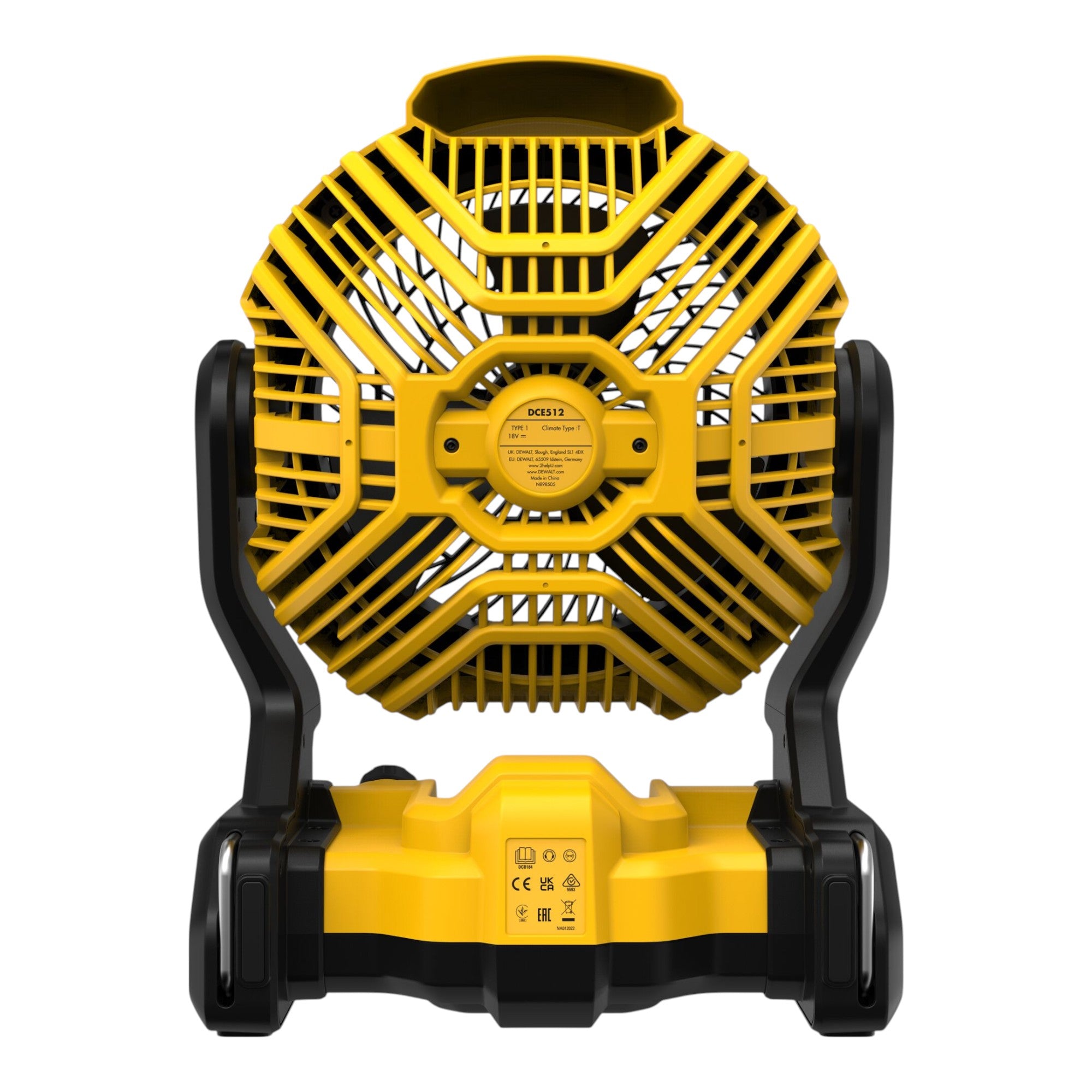 DeWalt DCE 512 N Akku Ventilator 18 V 1x Akku 2 0 Ah ohne Ladegeraet 4 - toolbrothers