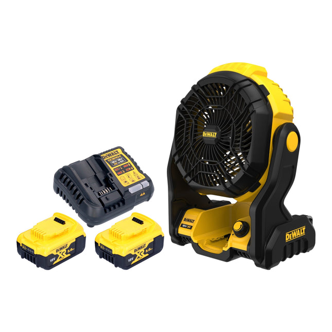 DeWalt DCE 512 P2 Akku Ventilator 18 V 2x Akku 5 0 Ah Ladegeraet 0 - toolbrothers