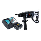 Makita DHR 202 RM1W Akku Bohrhammer 18 V 20 mm 2 0 J weiss 1x Akku 4 0 Ah Ladegeraet 0 - toolbrothers