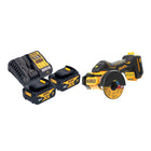 DeWalt DCS 438 M2 Akku Multimaterialschneider 18 V 76 mm Brushless 2x Akku 4 0 Ah Ladegeraet 0 - toolbrothers