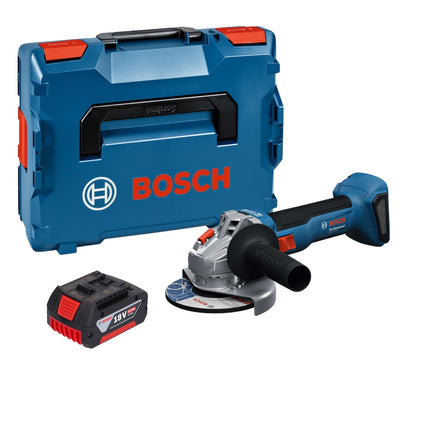 Bosch GWS 18V 8 Professional Akku Winkelschleifer 18 V 125 mm Brushless 1x Akku 5 0 Ah L Boxx ohne Ladegeraet 0 - toolbrothers
