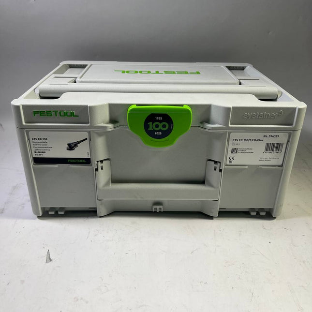 Festool ETS EC150 3 EQ Plus Exzenterschleifer 400 W 150 mm Brushless systainer 576320 Herstellergeprueft ueberholt  1 - toolbrothers