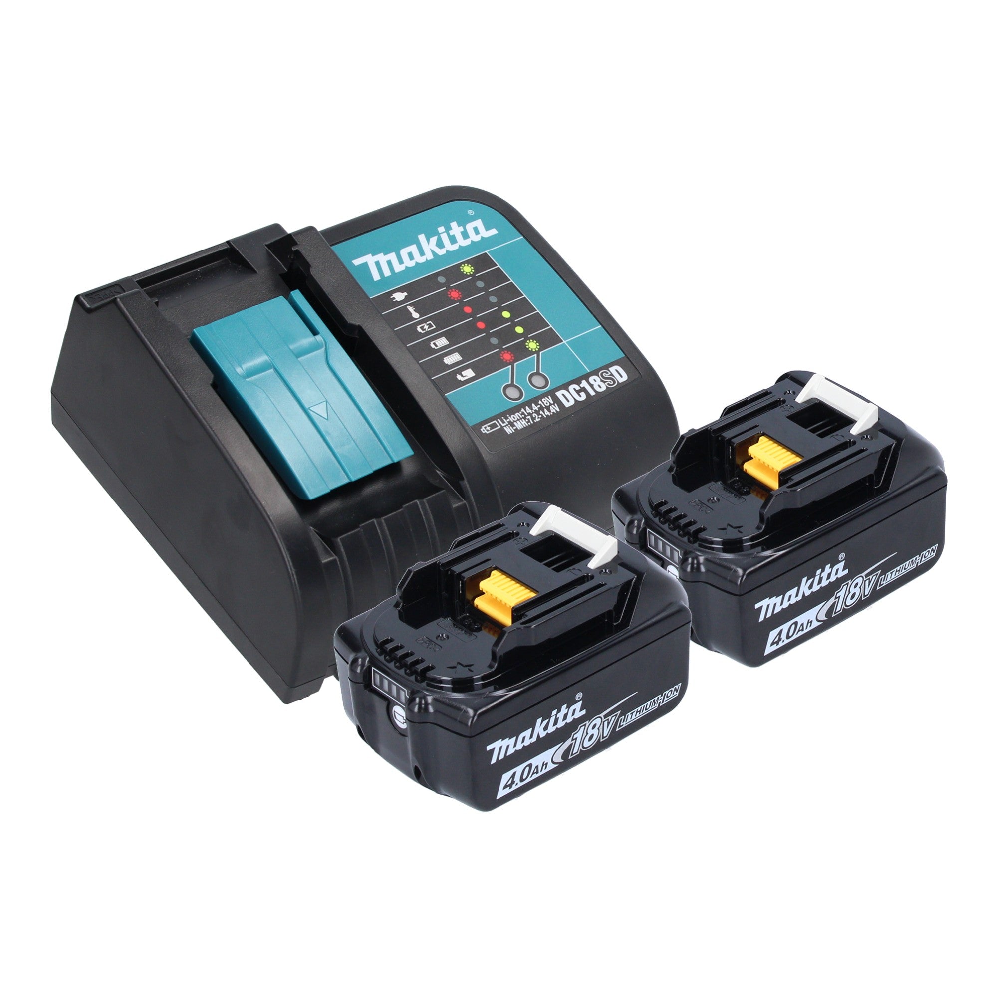 Makita DFR 552 SMJ Akku Magazinschrauber 18 V 25 55 mm Brushless 2x Akku 4 0 Ah Ladegeraet Makpac 3 - toolbrothers