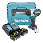 Makita DTW 1005 SGJ Akku Schlagschrauber 18 V 1360 Nm 3 4 Brushless 2x Akku 6 0 Ah Ladegeraet Makpac 0 - toolbrothers