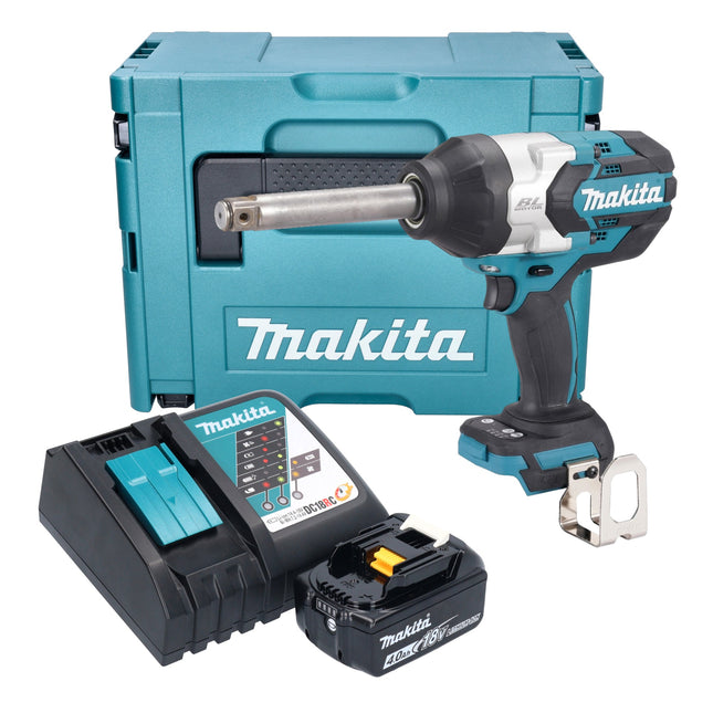 Makita DTW 1005 RM1J Akku Schlagschrauber 18 V 1360 Nm 3 4 Brushless 1x Akku 4 0 Ah Ladegeraet Makpac 0 - toolbrothers