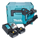Makita DBN 610 RMJ Akku Stauchkopfnagler 18 V 32 64 mm Brushless 2x Akku 4 0 Ah Ladegeraet Makpac 0 - toolbrothers