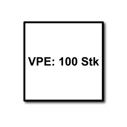 Fischer ULTRACUT FBS II Betonschraube 10x100 mm 100 Stk. ( 548743 ) Sechskantkopf SW15 Unterlegscheibe galvanisiert verzinkt - Toolbrothers