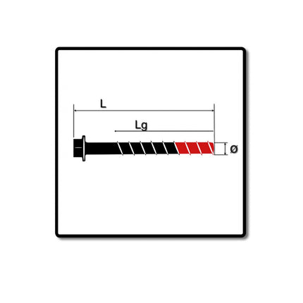 Fischer ULTRACUT FBS II A4 Betonschraube 10x100 mm 100 Stk. ( 548744 ) Sechskantkopf SW15 Unterlegscheibe 45/35/15 A4 Edelstahl - Toolbrothers
