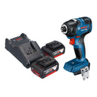 Bosch GDR 18V 200 Professional Akku Drehschlagschrauber 18 V 200 Nm Brushless 2x Akku 5 0 Ah Ladegeraet 0 - toolbrothers
