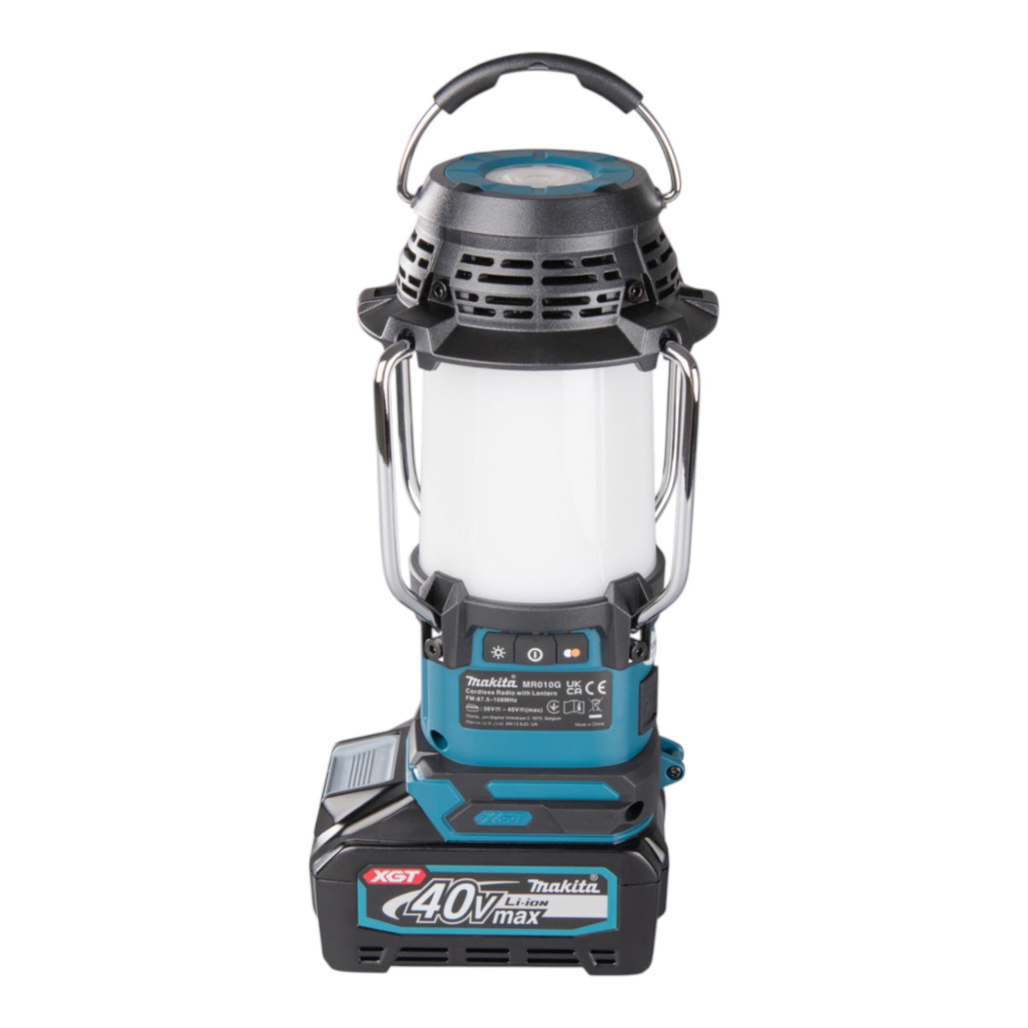 Makita MR 010 GZ Akku Radio mit Laterne 40 V max FM Bluetooth 1000 lm Solo ohne Akku ohne Ladegeraet 3 - toolbrothers