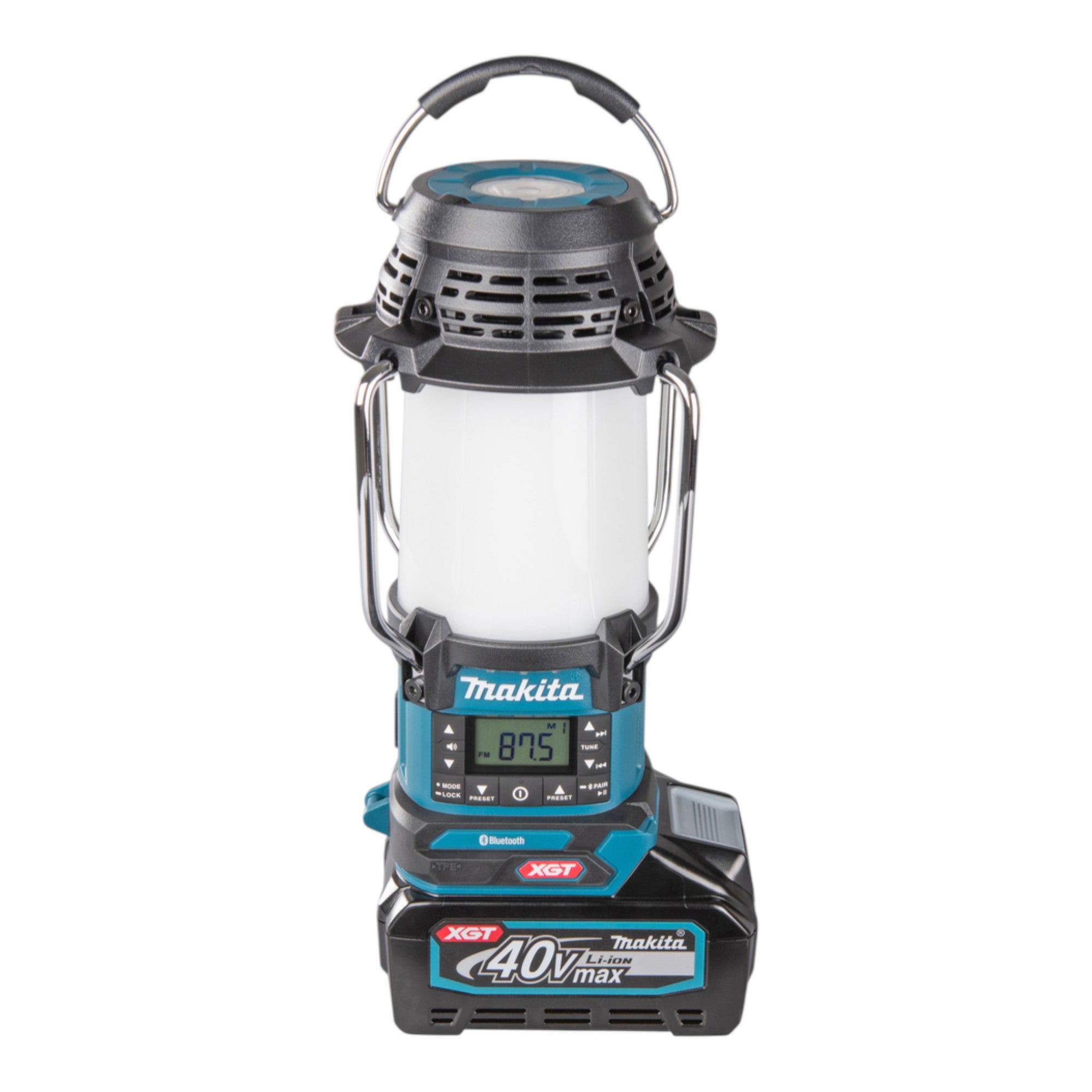 Makita MR 010 GZ Akku Radio mit Laterne 40 V max FM Bluetooth 1000 lm Solo ohne Akku ohne Ladegeraet 1 - toolbrothers