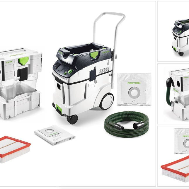 Festool CTL 48 E CLEANTEC Absaugmobil 48l Staubkl. L ( 574975 ) + Filter + Vorabscheider - Toolbrothers
