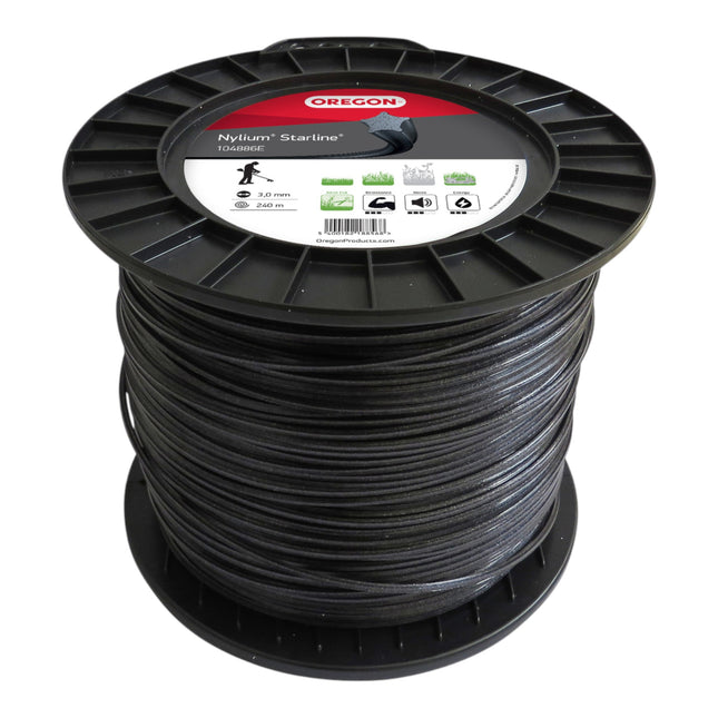 Oregon Nylium Starline Trimmerfaden 3 0 mm x 240 m 104886E fuer Benzin und Akkugeraete 0 - toolbrothers