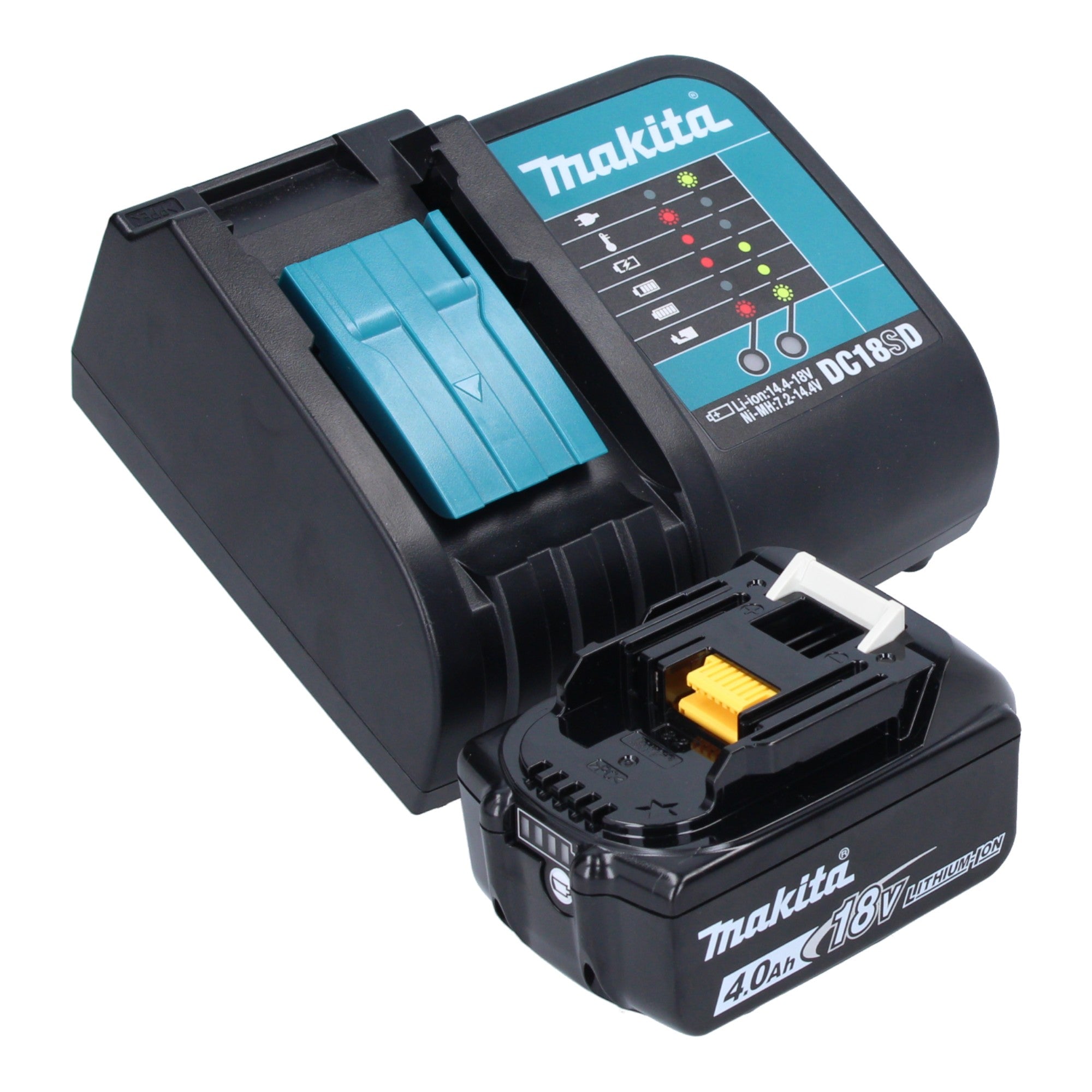 Makita DCL 283 FSM1 Akku Staubsauger 18 V 0 73 l Brushless 1x Akku 4 0 Ah Ladegeraet 2 - toolbrothers