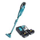 Makita DCL 283 FRM Akku Staubsauger 18 V 0 73 l Brushless 2x Akku 4 0 Ah Ladegeraet 0 - toolbrothers