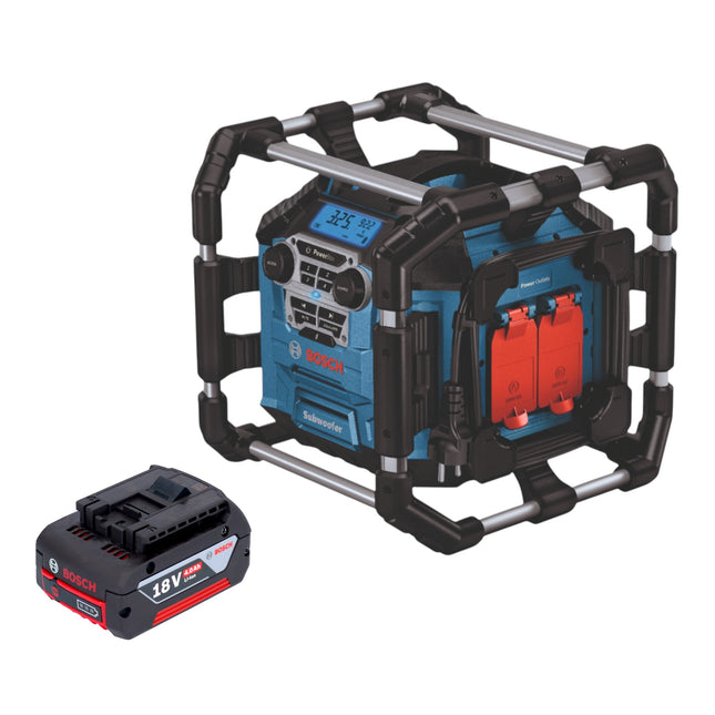 Bosch GPB 18V 5 C Professional Akku Radio 18 V Bluetooth 1x Akku 4 0 Ah ohne Ladegeraet 0 - toolbrothers