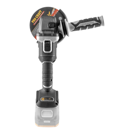 Procraft SAG125B CD Akku Winkelschleifer 20 V 125 mm Brushless 1x Akku 4 0 Ah Ladegeraet Koffer 3 - toolbrothers