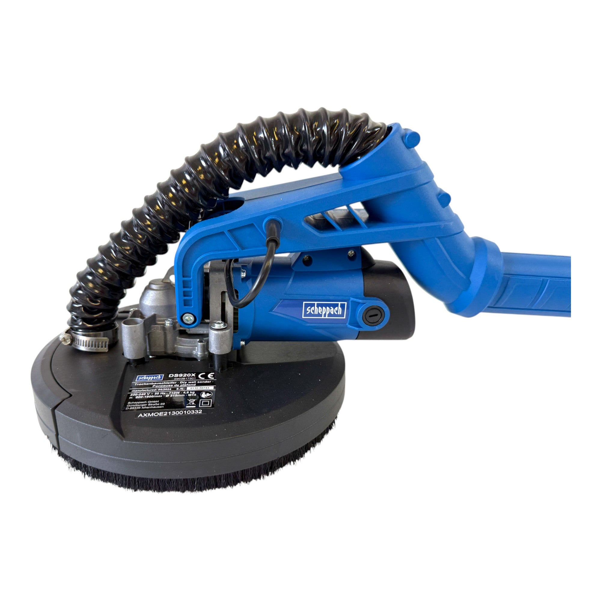 Scheppach DS920X Wand und Deckenschleifer 710 W 210 mm 4 Meter Schlauch 2 - toolbrothers