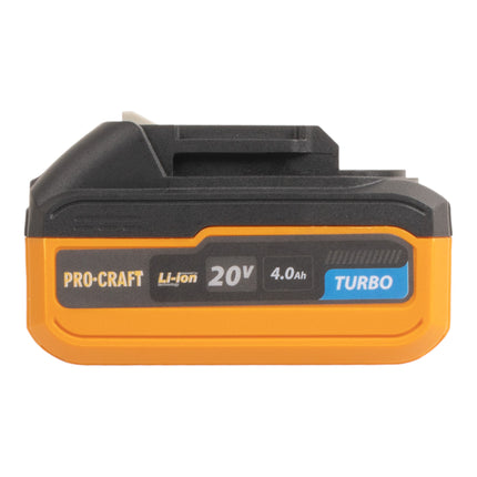 Procraft 2x 20 4 Turbo Akku 20 V 4 0 Ah 4000 mAh Li ion mit Ladestandsanzeige 2 - toolbrothers
