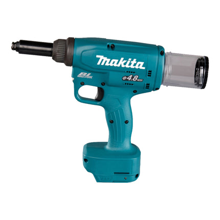 Makita DRV 150 M1 Akku Blindnietsetzgeraet 18 V 10 kN 2 4 4 8 mm Brushless 1x Akku 4 0 Ah ohne Ladegeraet 1 - toolbrothers