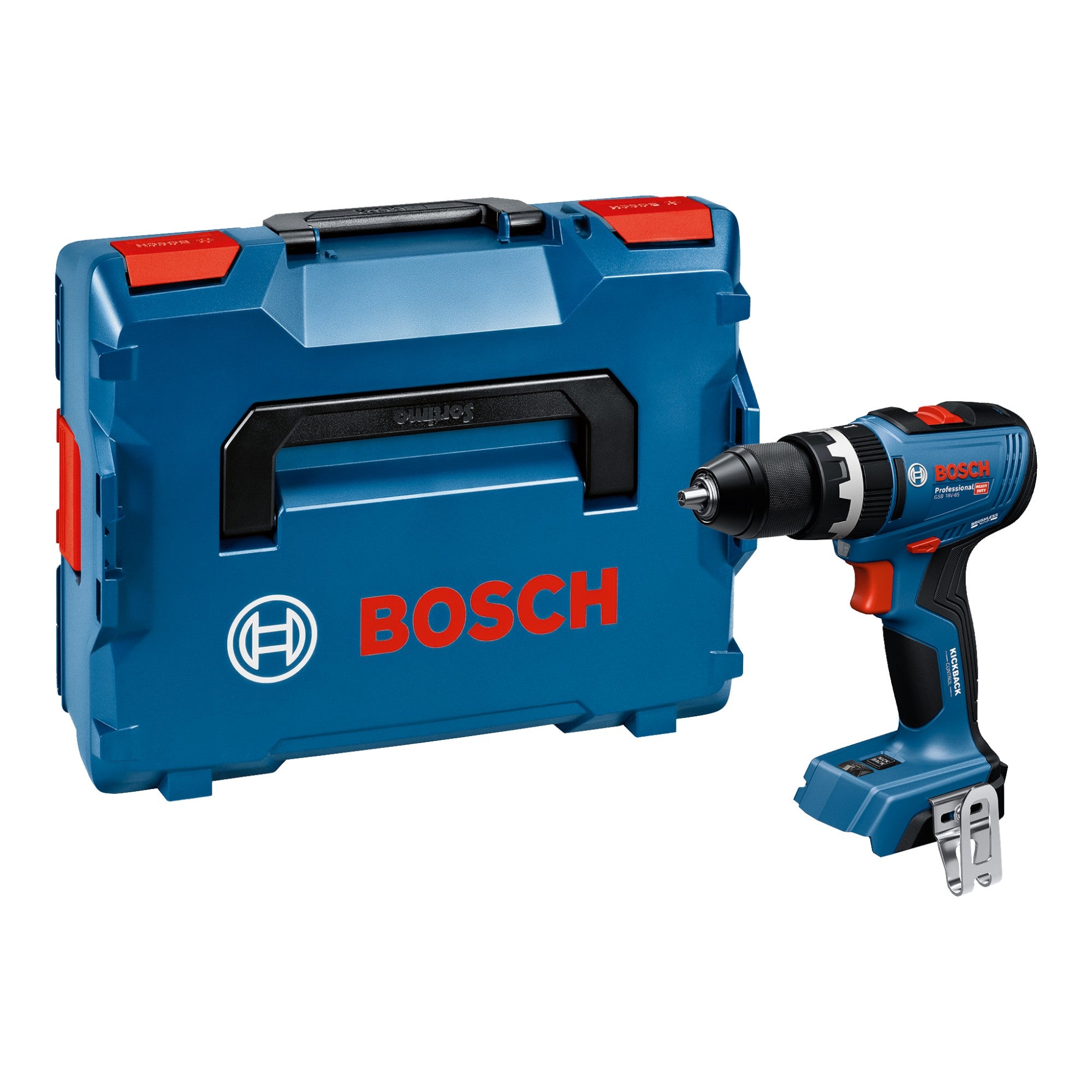 Bosch GSB 18V 65 Professional Akku Schlagbohrschrauber 18 V 65 Nm 06019N3308 Brushless 3x ProCORE Akku 4 0 Ah Ladegeraet L Boxx 1 - toolbrothers